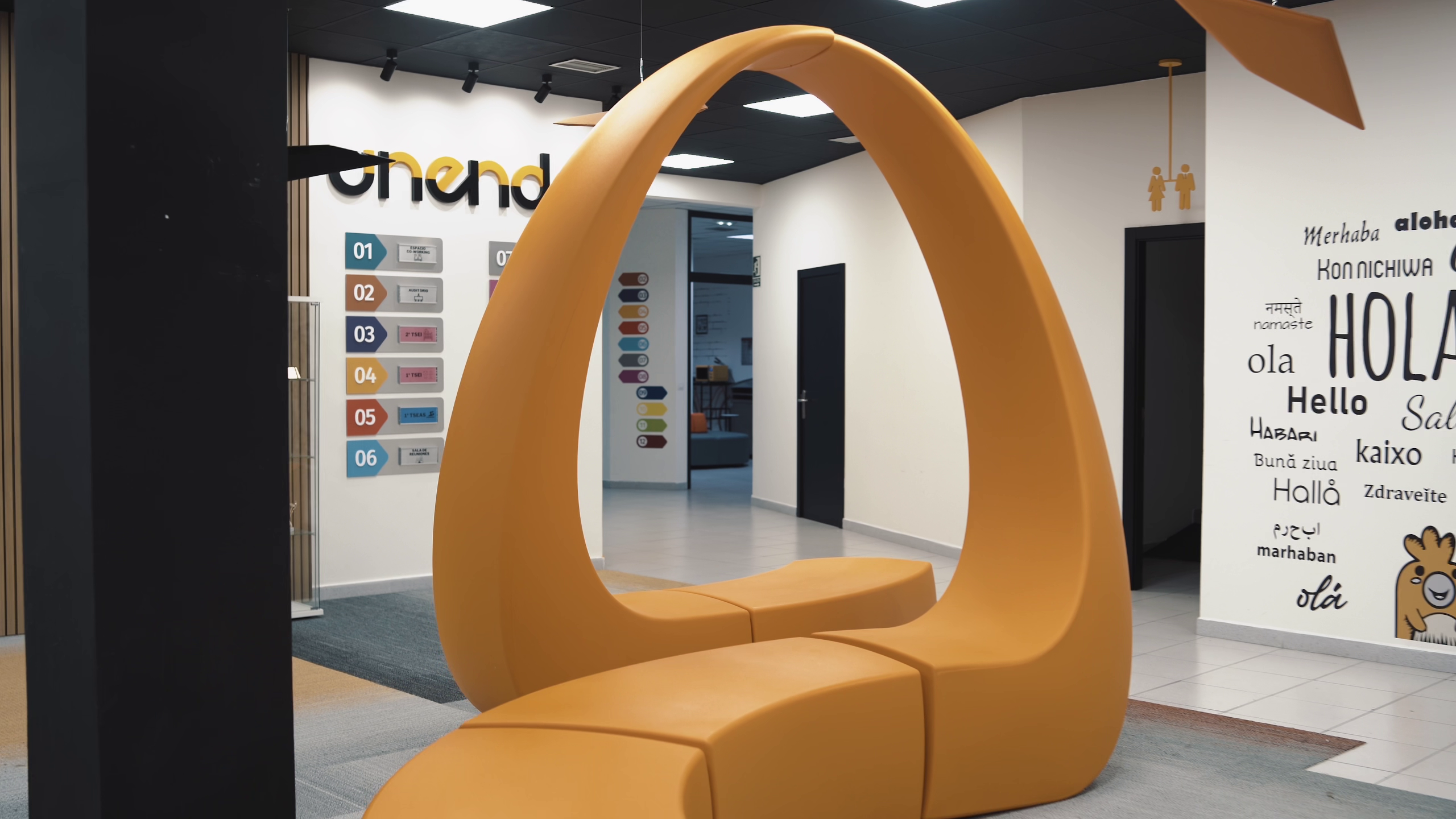 Recepción del centro de fp Unendo